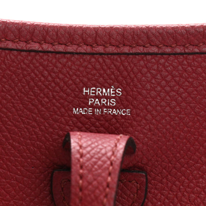 Hermes Epsom Evelyne TPM Rouge Grenat 6 of 12
