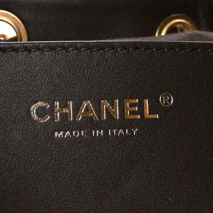Chanel Suede Quilted Small Chanel 25 Handbag Dark Brown 6 of 11