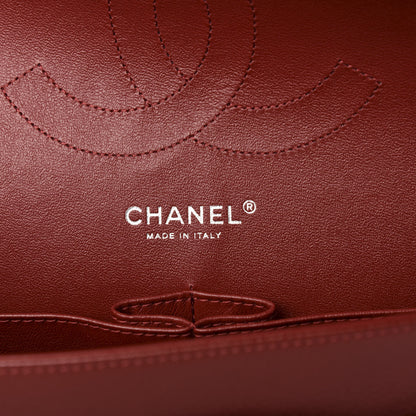 Chanel Caviar Quilted Jumbo Double Flap Red 6 of 12