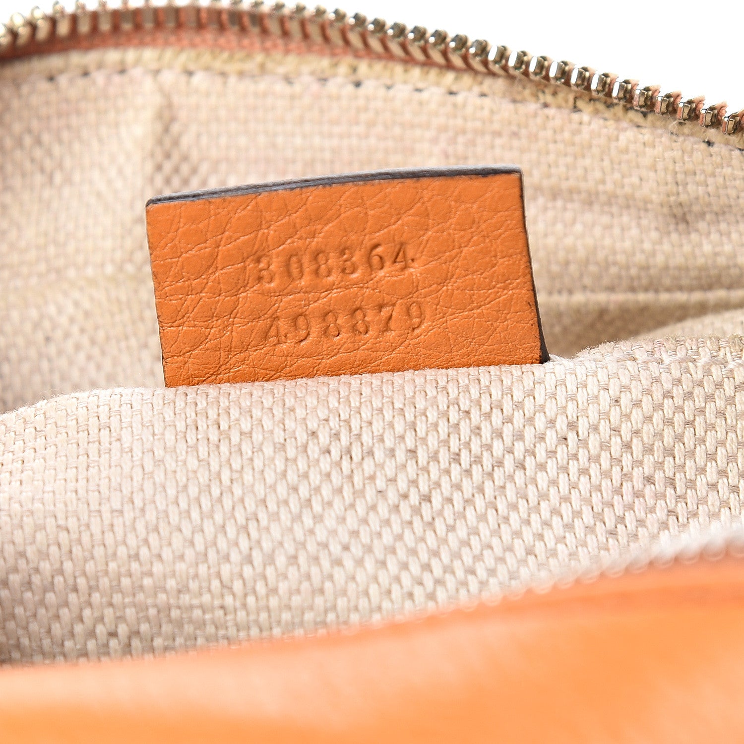 Gucci Pebbled Calfskin Small Soho Disco Bag Curcuma 7 of 16
