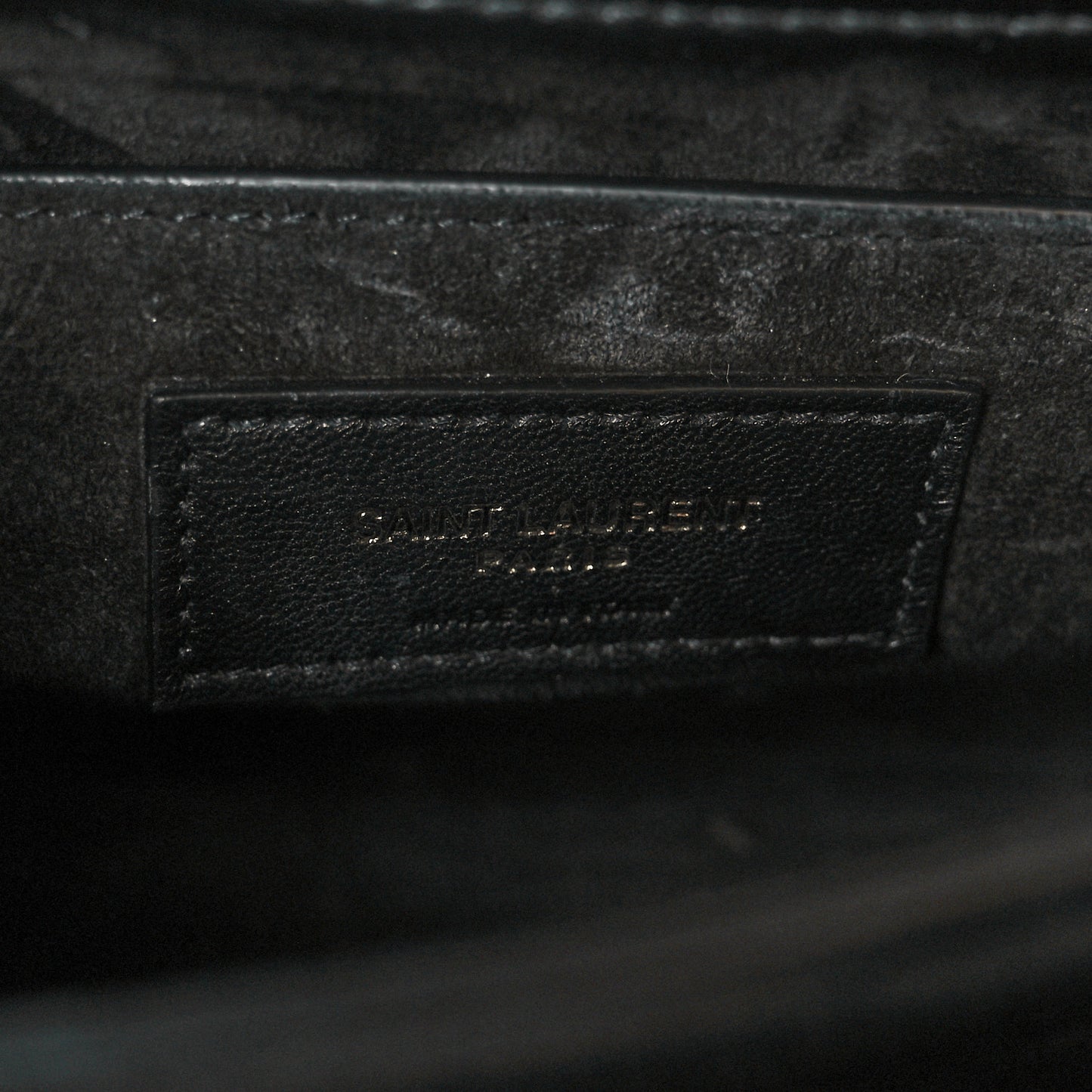 Calfskin Medium Monogram Monochrome Sunset Black
