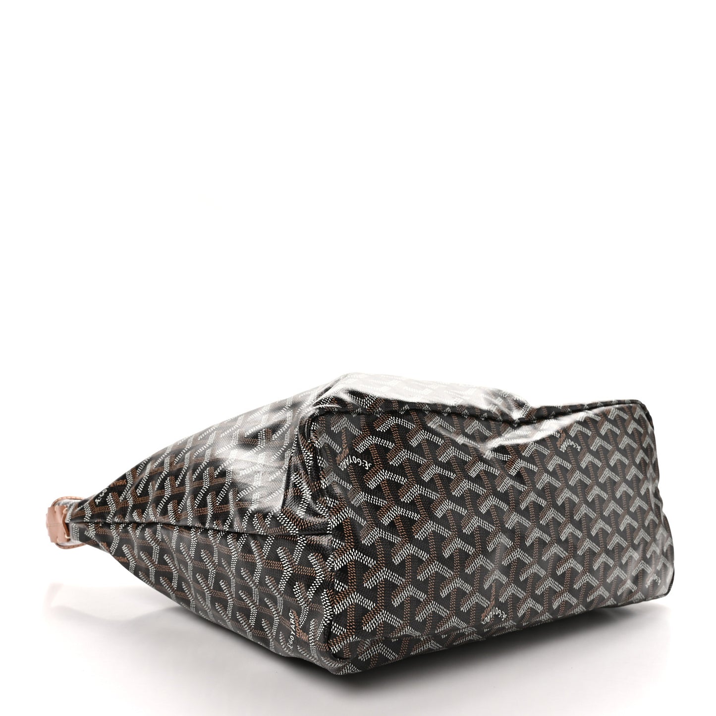 Goyardine Boheme Hobo Black Gold
