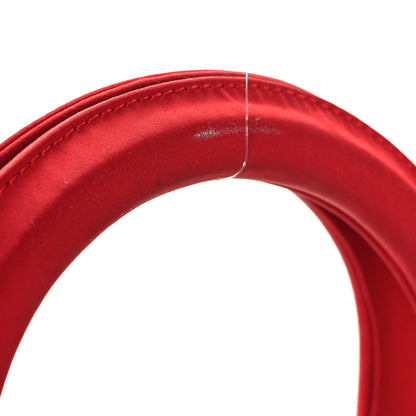 Christian Dior Nylon Cannage Medium Lady Dior Red 9 of 9