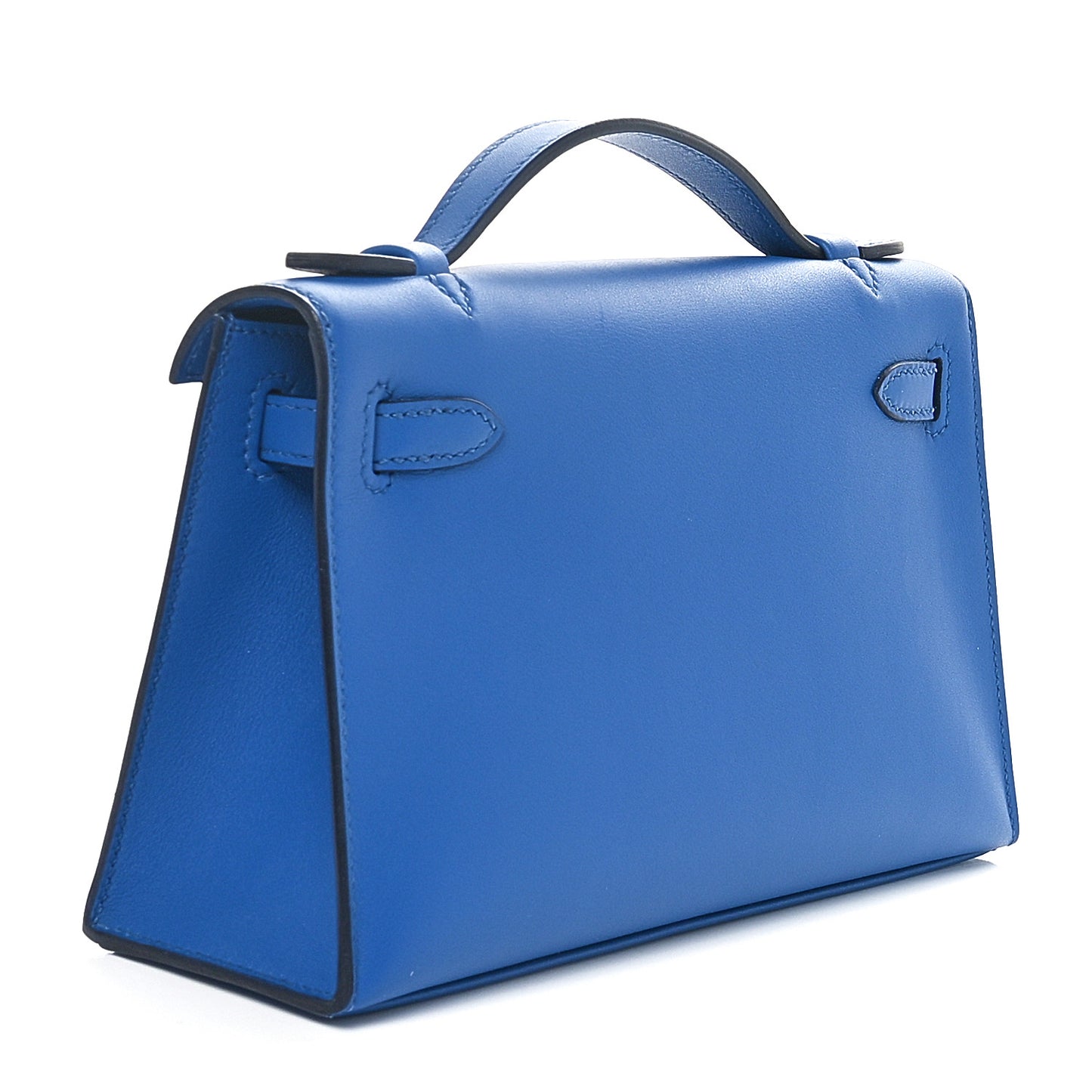 Swift Kelly Pochette Clutch Bleu Agate