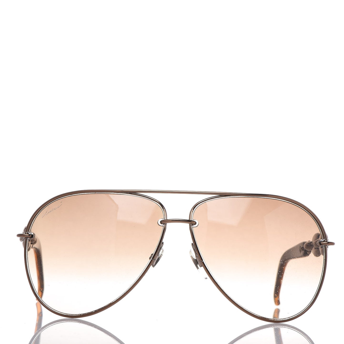 Marina Chain Aviator Sunglasses GG 4225/S Gold Brown