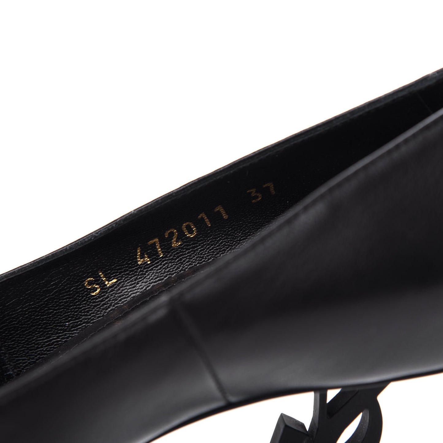 Calfskin Opyum 110 Pumps 37 Black