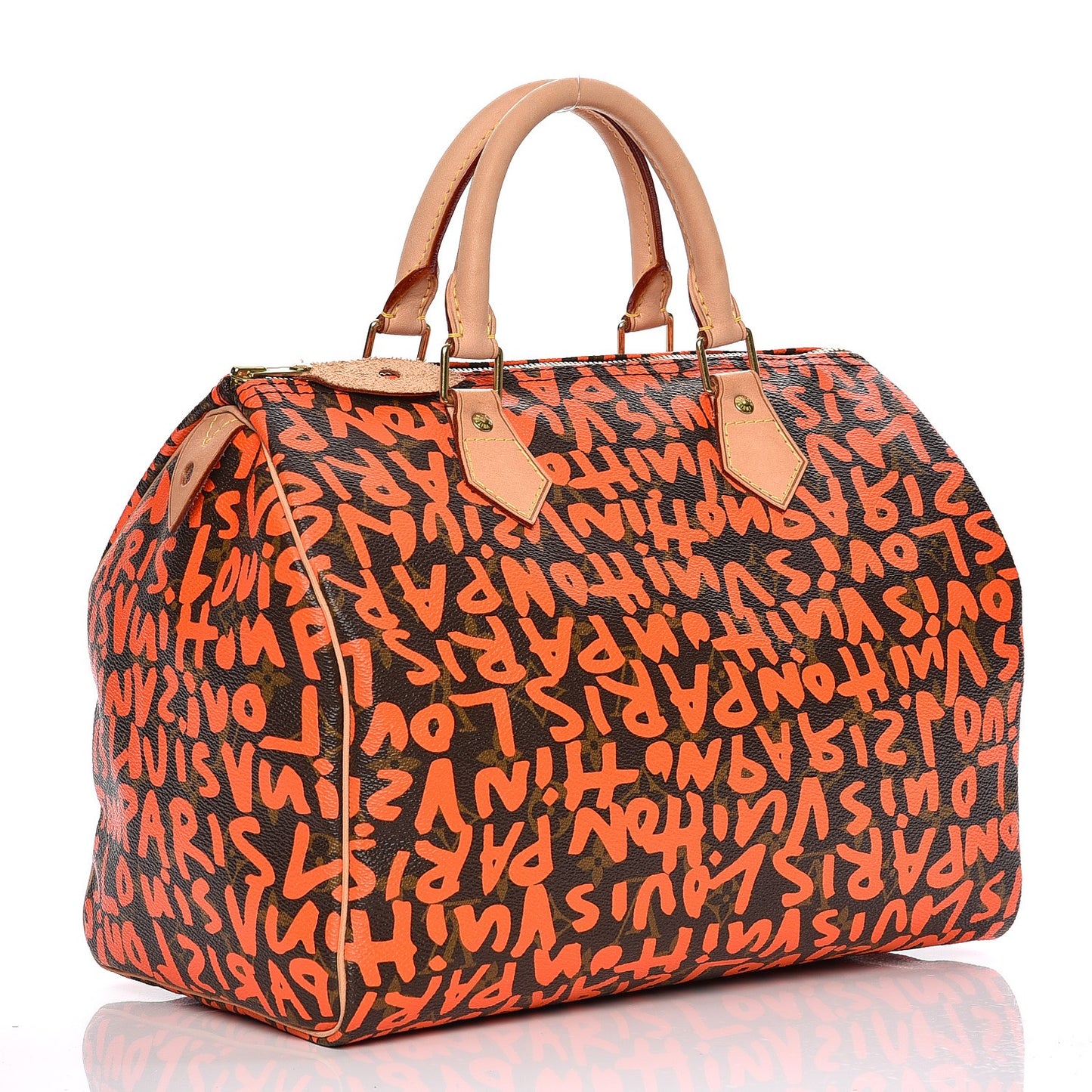 Monogram Graffiti Speedy 30 Orange
