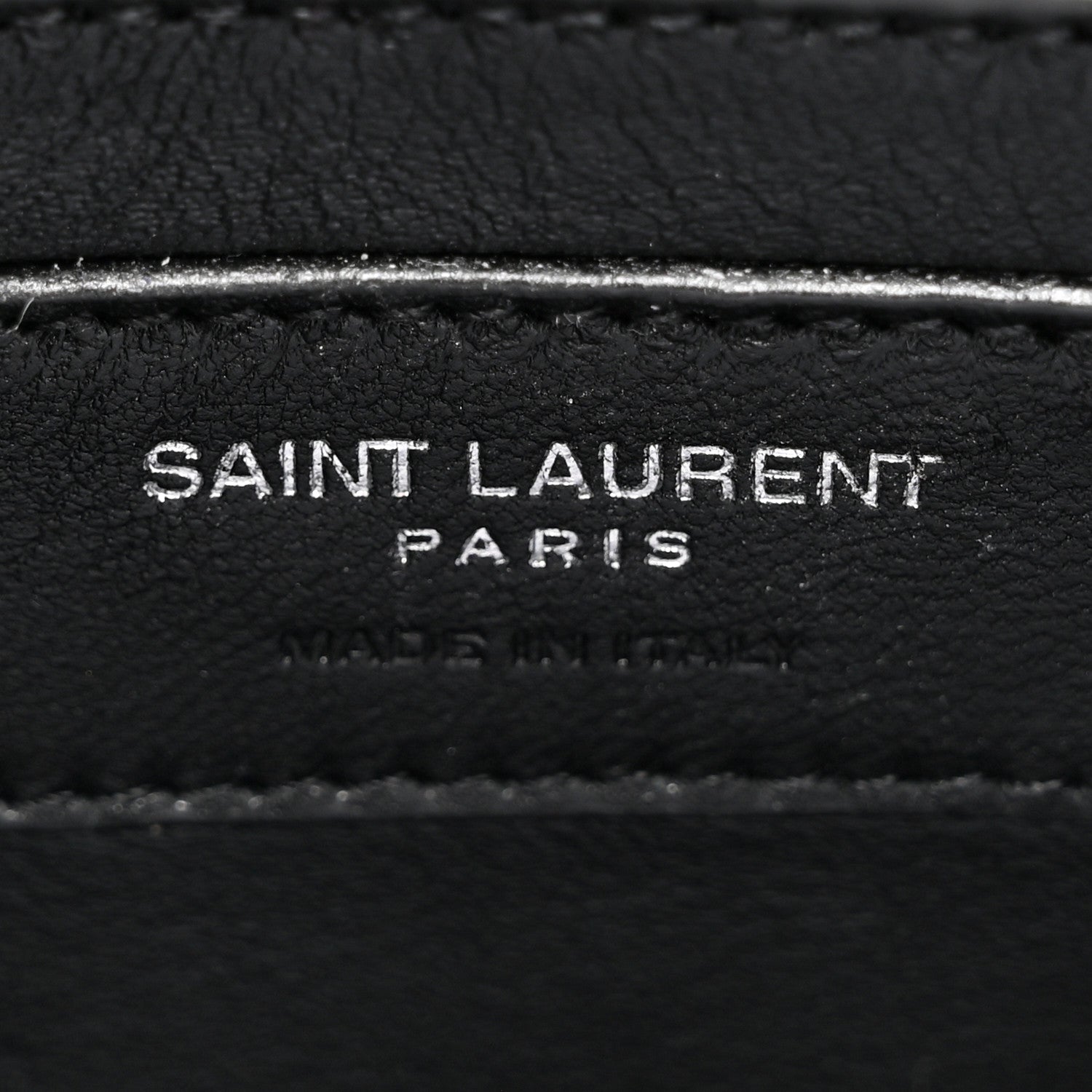 Saint Laurent Calfskin Y Quilted Monogram Small Loulou Chain Satchel Black 7 of 11
