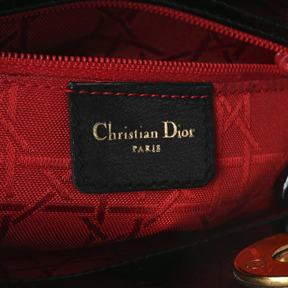 Christian Dior Patent Cannage Mini Lady Dior Black 6 of 10