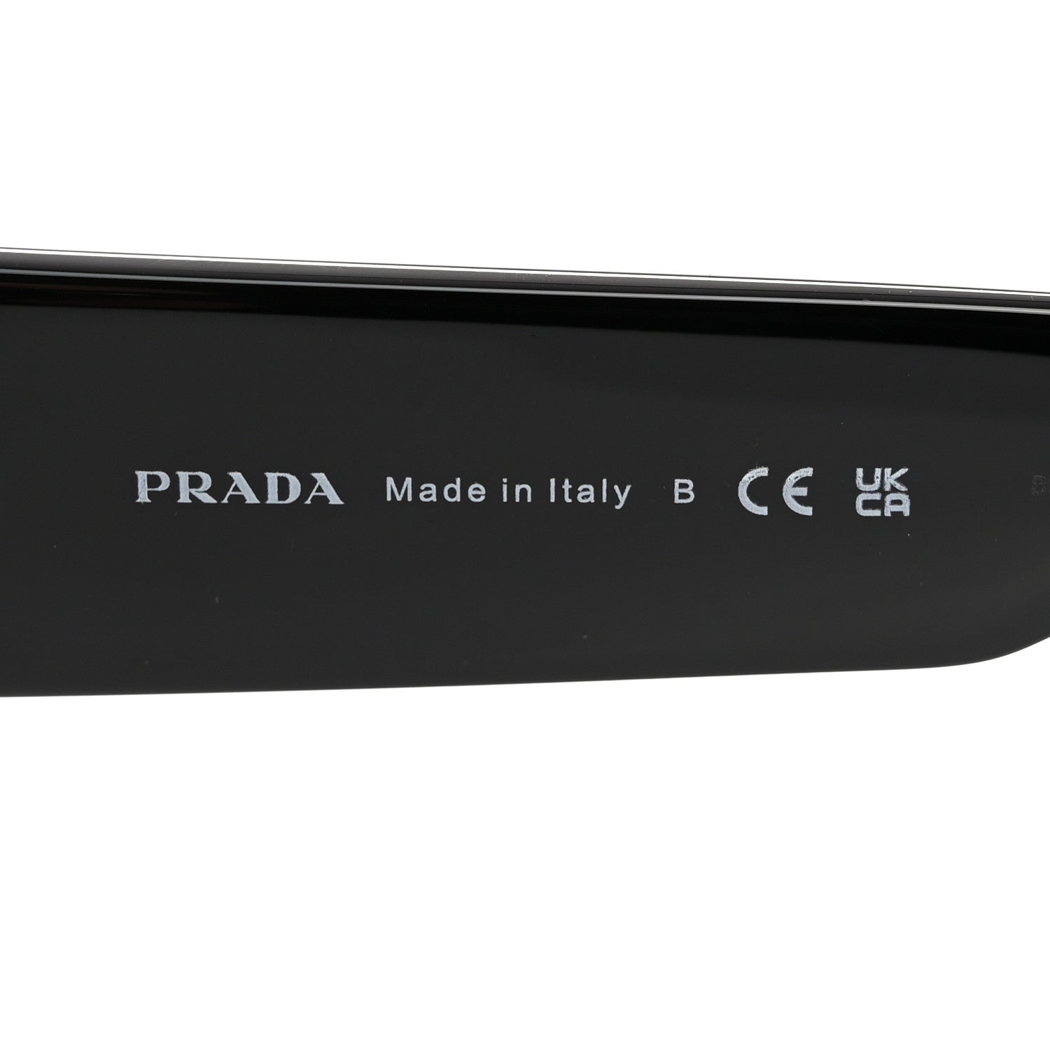 Prada Acetate Sunglasses with Prada Logo SPR A07 Slate Gray 6 of 8