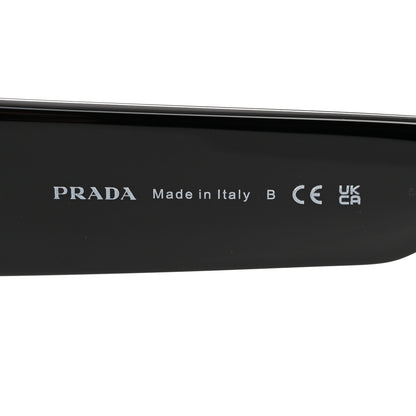 Prada Acetate Sunglasses with Prada Logo SPR A07 Slate Gray 6 of 8