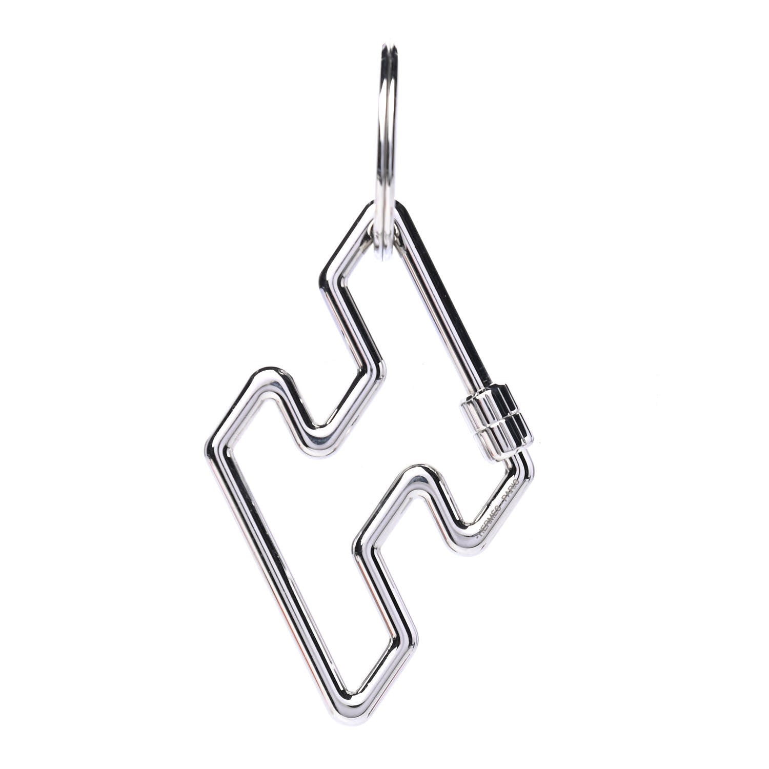 Hermes Stainless Steel H Too Speedy Key Ring 1 of 3