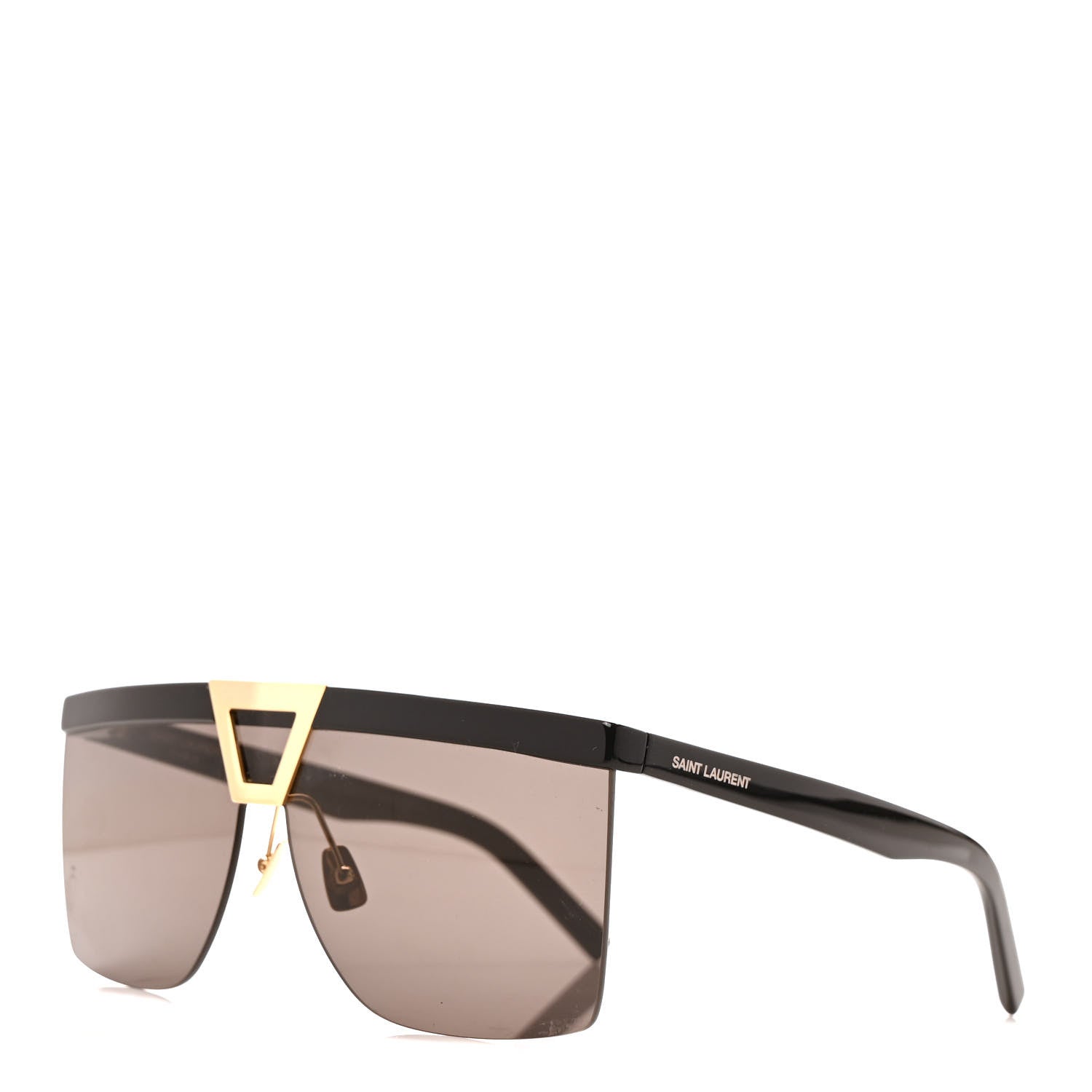 Saint Laurent SL 537 Mask Sunglasses Black 1 of 7