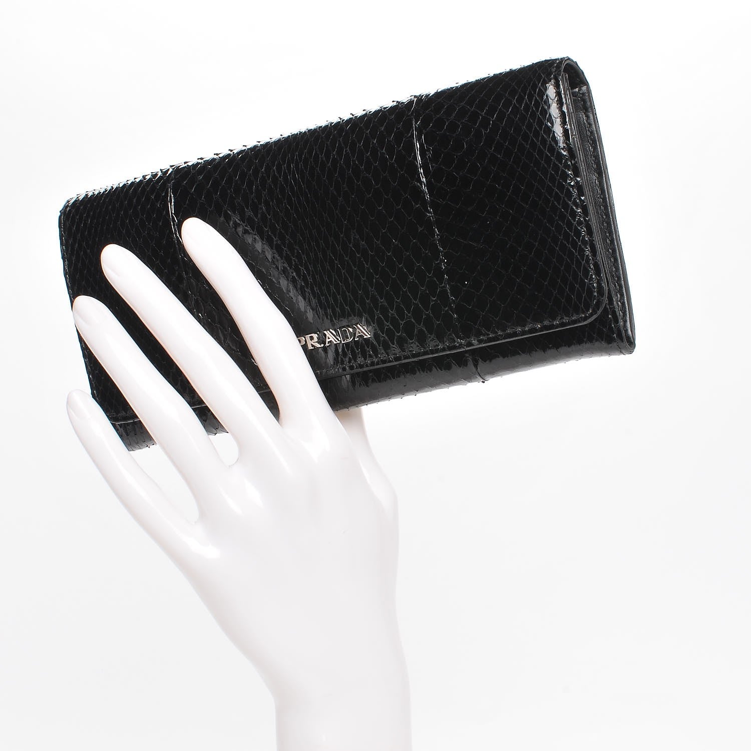 Prada Ayers Continental Flap Wallet Nero Black 2 of 6