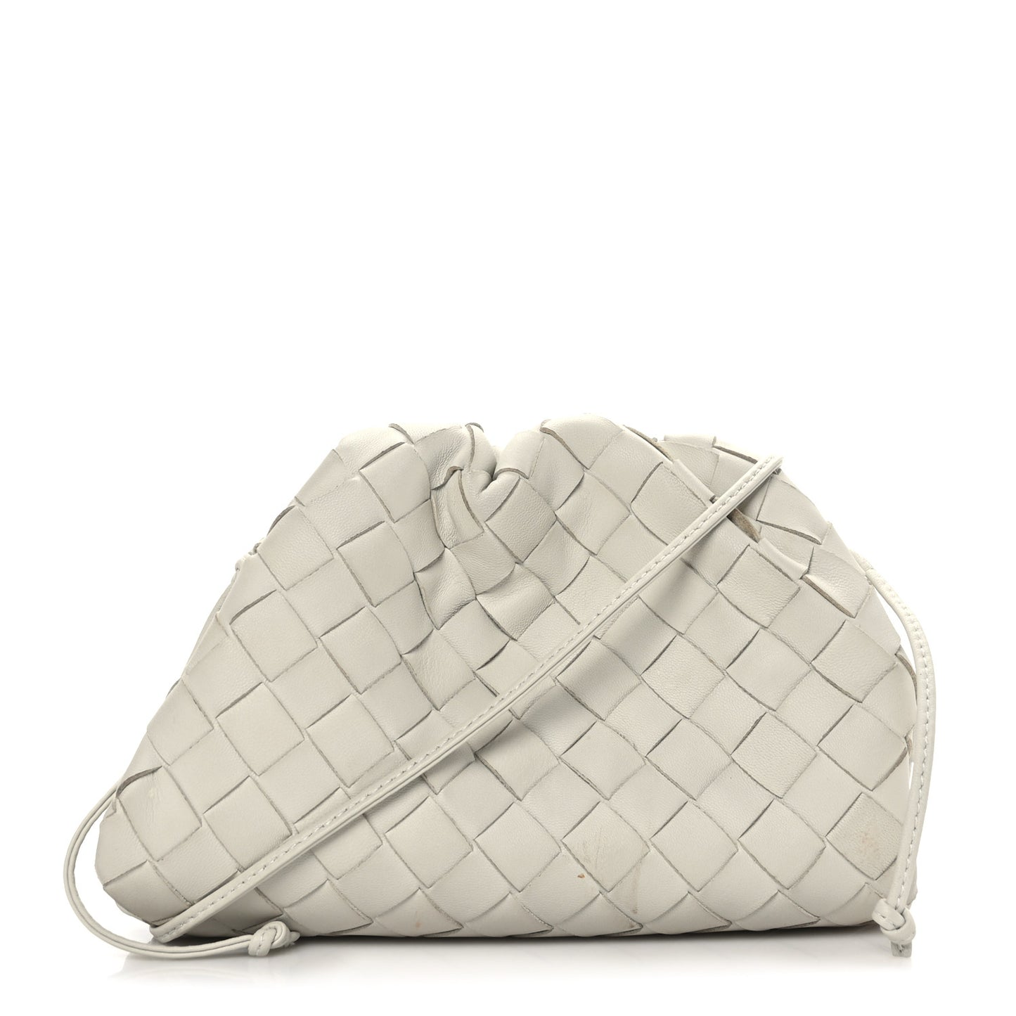 Nappa Intrecciato The Mini Pouch Chalk