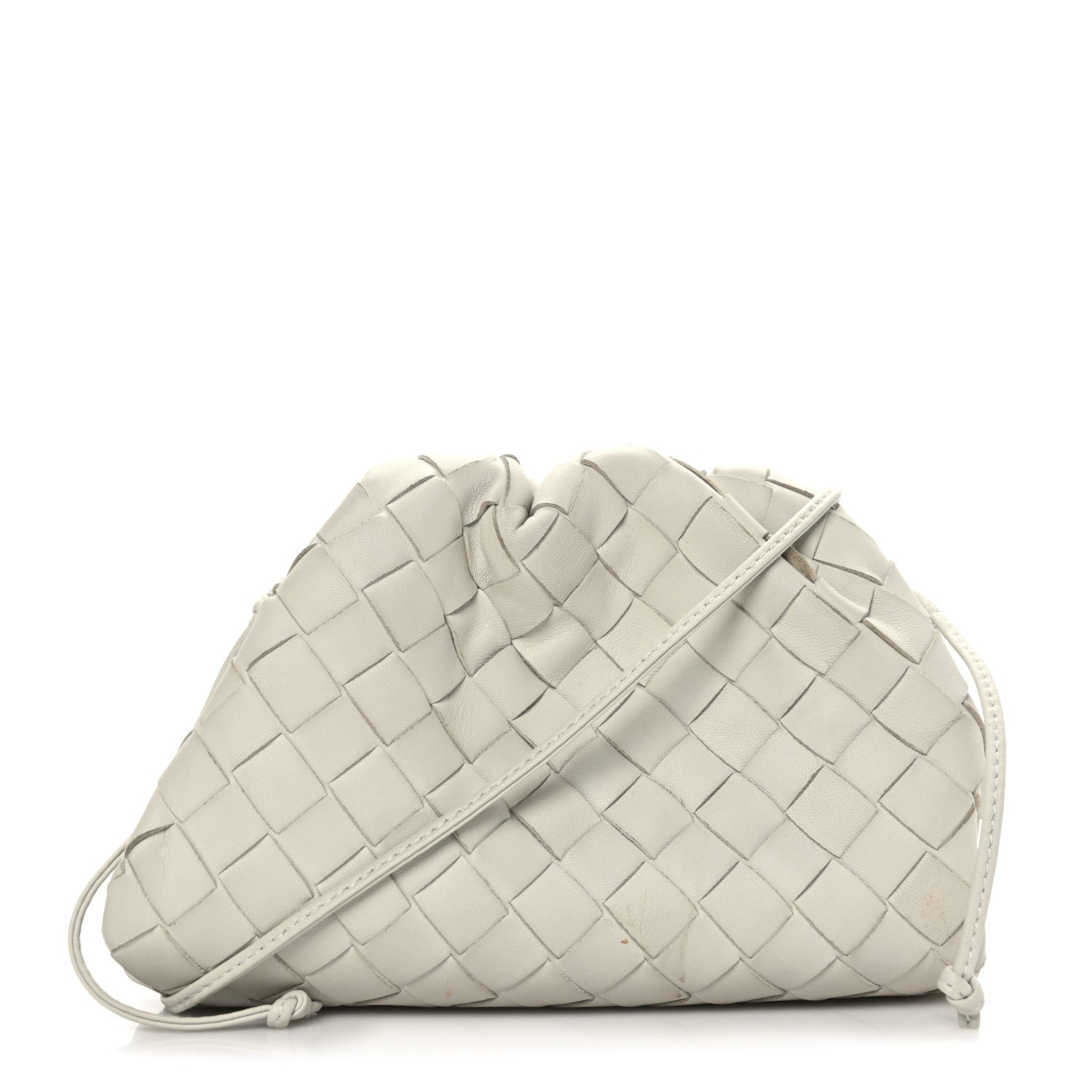 Bottega Veneta Nappa Intrecciato The Mini Pouch Chalk 1 of 10
