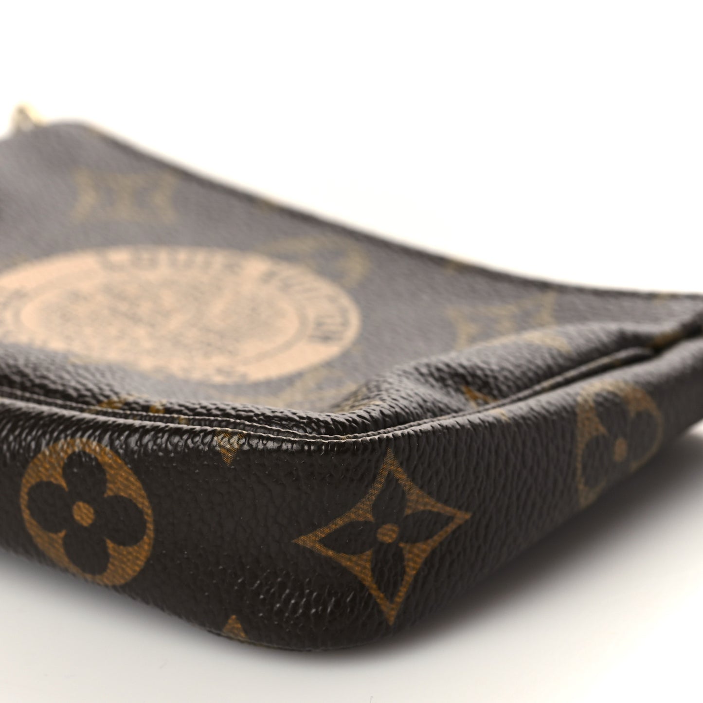 Monogram Complice Trunks and Bags Mini Pochette Accessories Beige