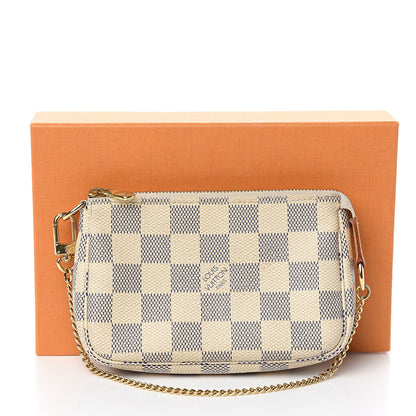 Louis Vuitton Damier Azur Mini Pochette Accessories 9 of 9