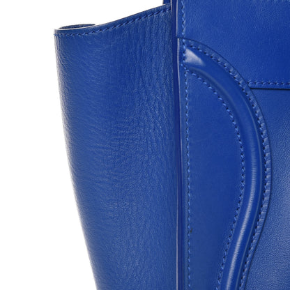 Celine Smooth Calfskin Mini Luggage Royal Blue 9 of 15