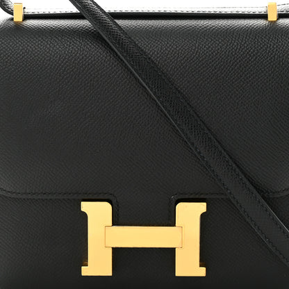 Hermes Epsom Constance 18 Black 8 of 12
