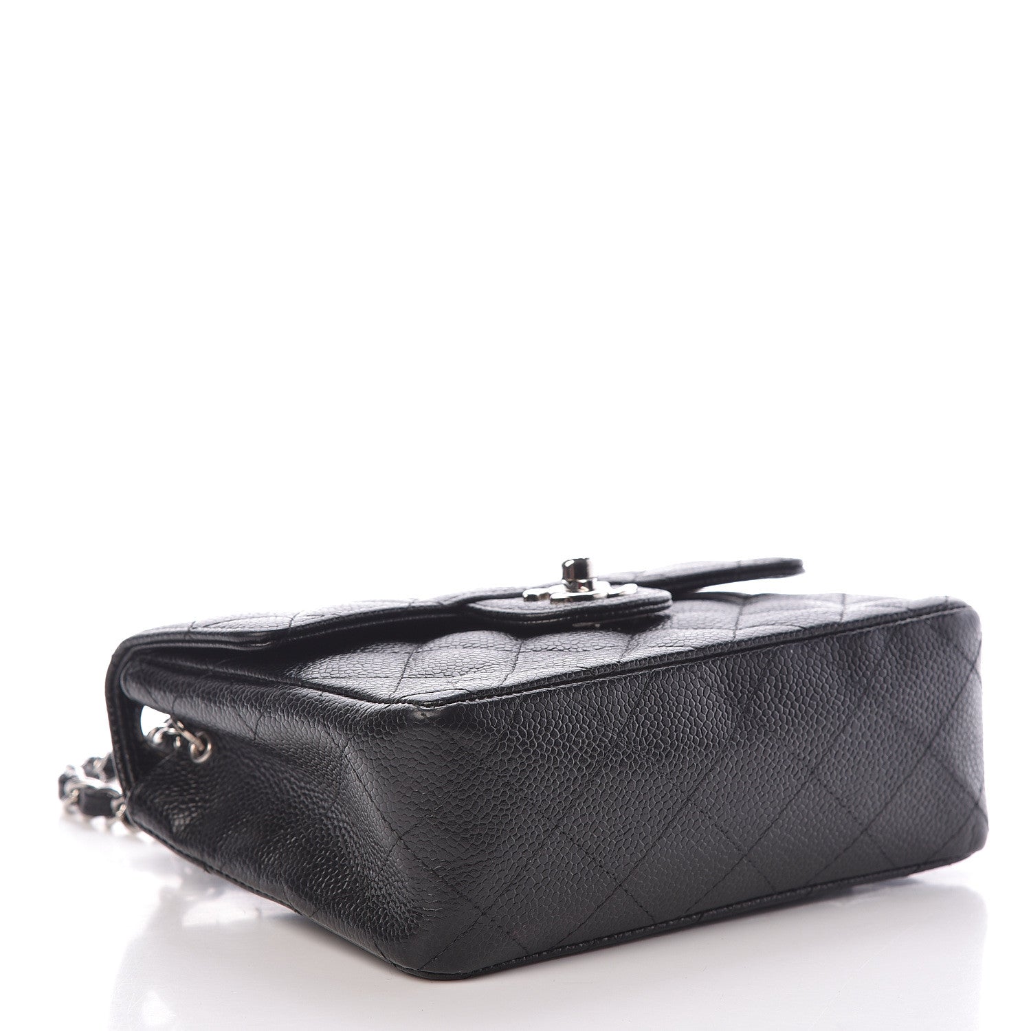 Chanel Caviar Quilted Mini Square Flap Black 4 of 12