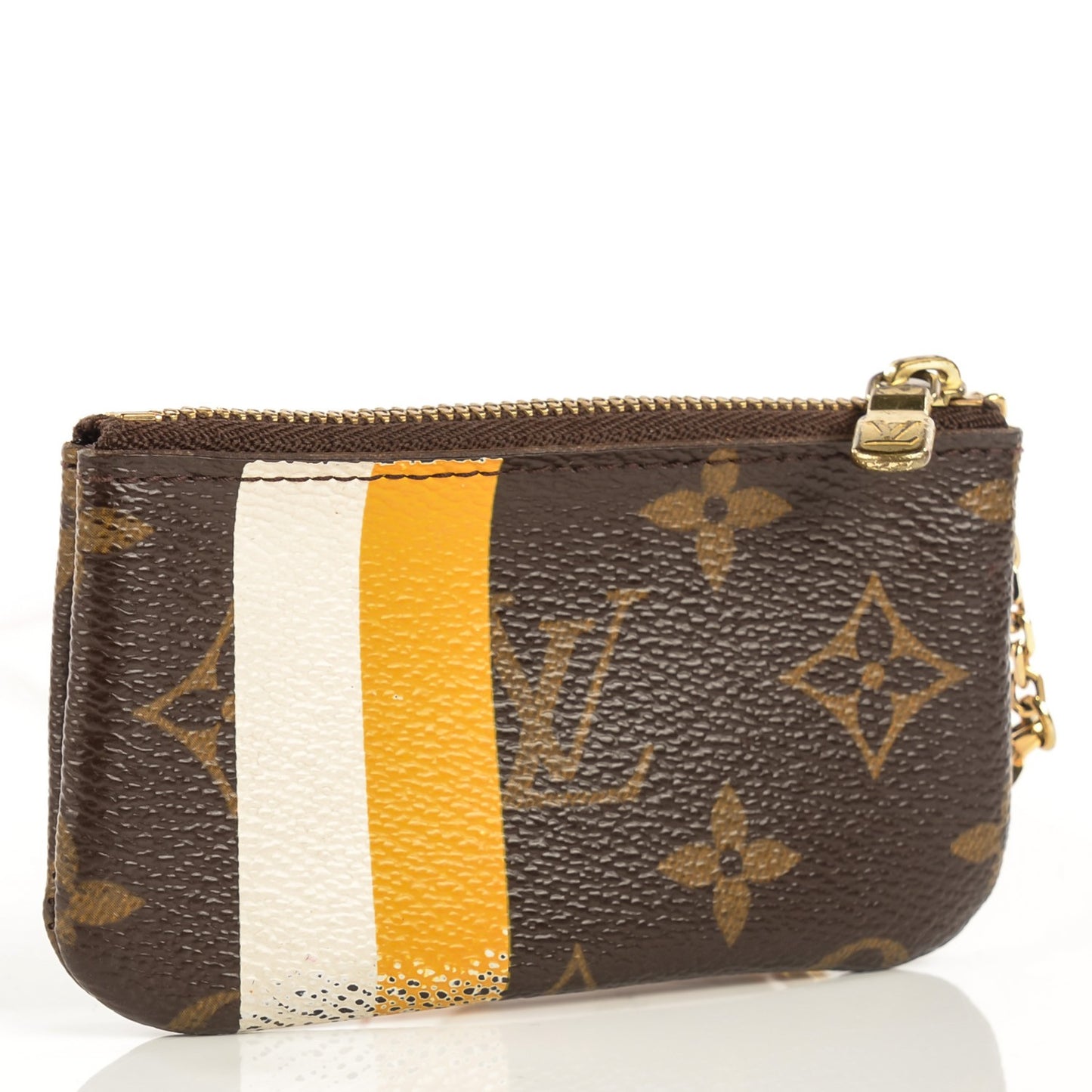 Monogram Groom Key Pouch