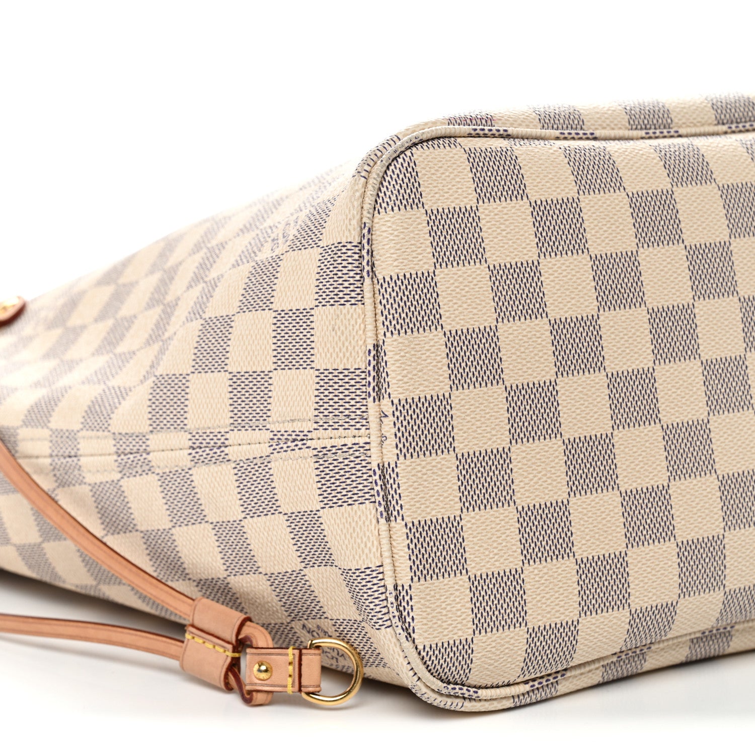 Louis Vuitton Damier Azur Neo Neverfull MM Rose Ballerine 9 of 12