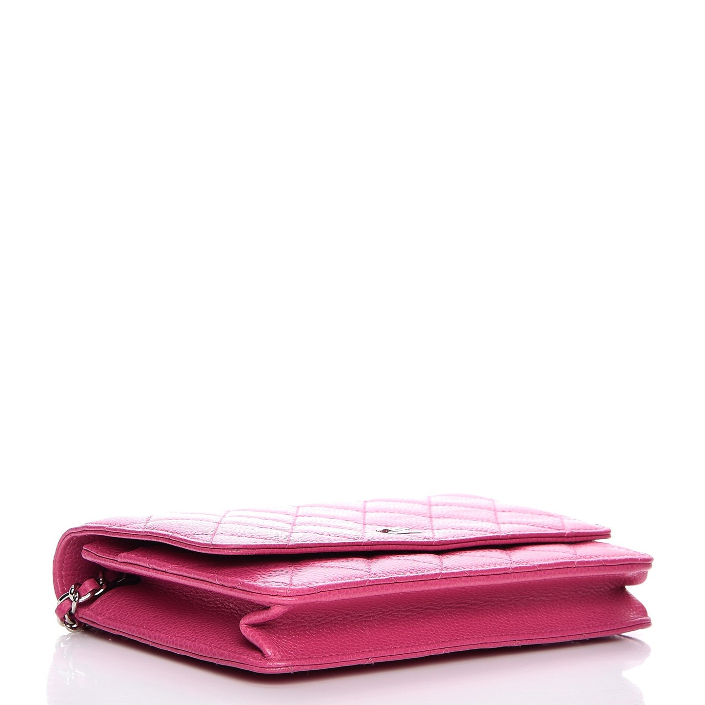 Caviar Quilted Wallet on Chain WOC