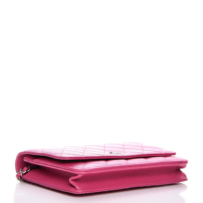 Chanel Caviar Quilted Wallet on Chain WOC 4 of 9
