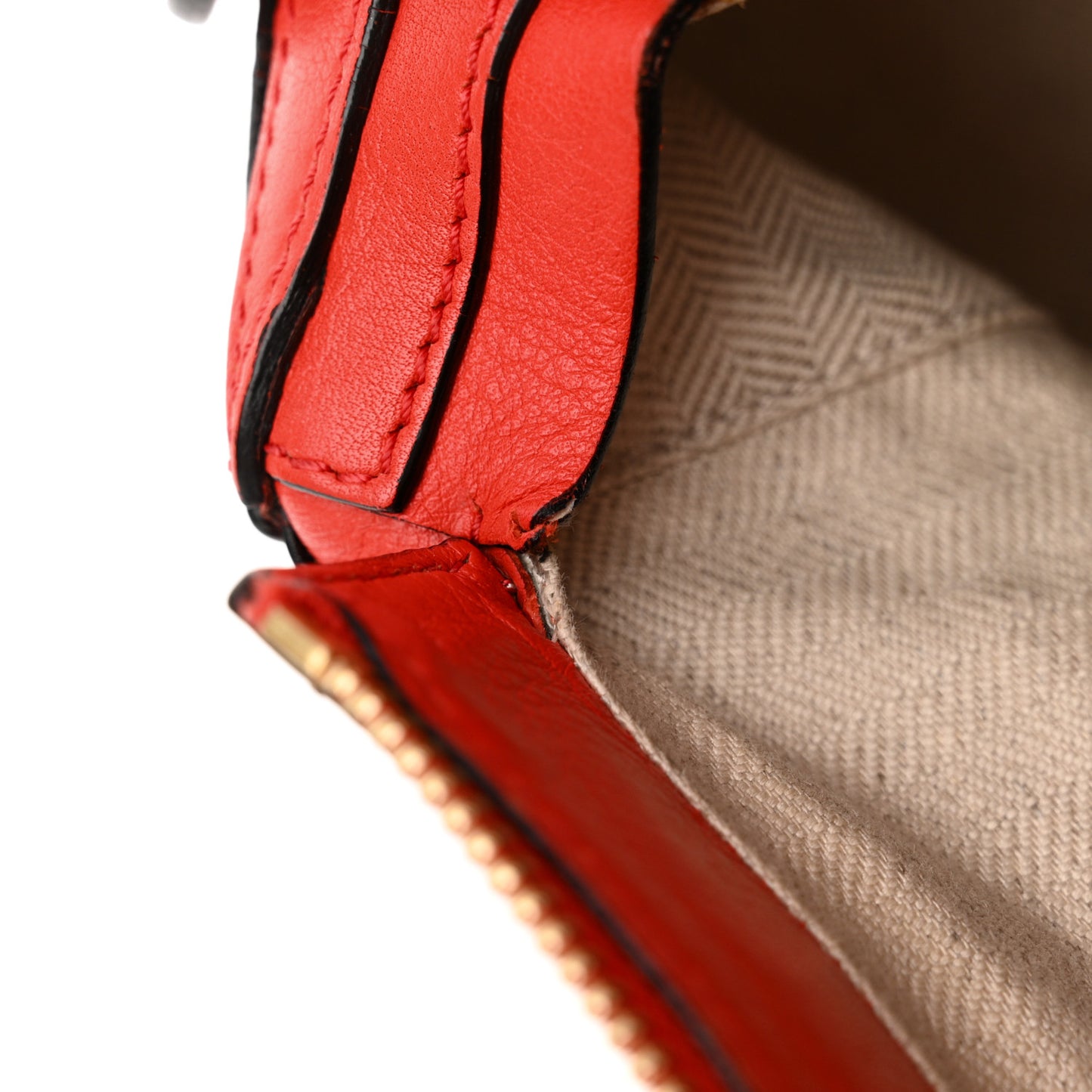 Calfskin Medium Puzzle Bag Scarlet