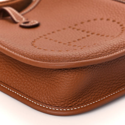 Hermes Taurillon Clemence Evelyne TPM Gold 8 of 10