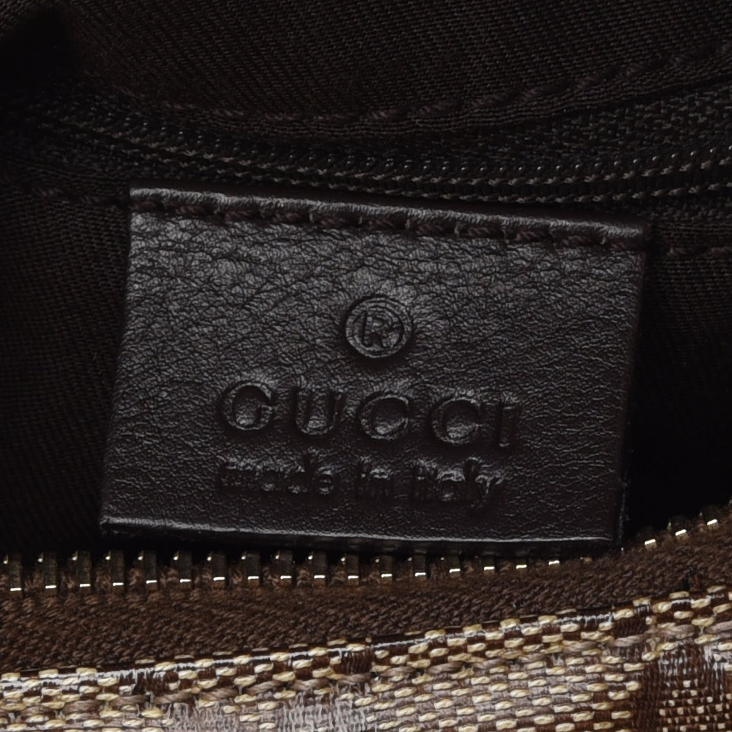 Crystal Monogram Web Hobo