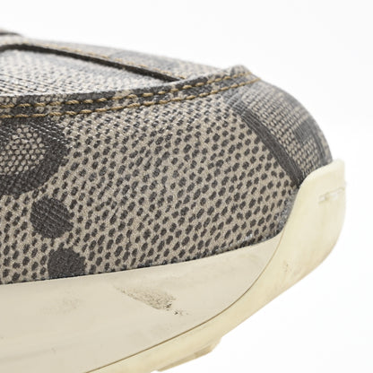 Gucci Maxi GG Supreme Monogram Gucci 100 Womens Rhyton Sneakers 40.5 Beige Ebony 14 of 15