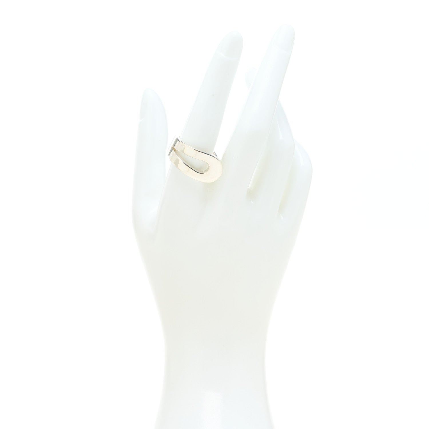 Tiffany Sterling Silver Out of Retirement Loop Ring 61 9.5 2 of 4