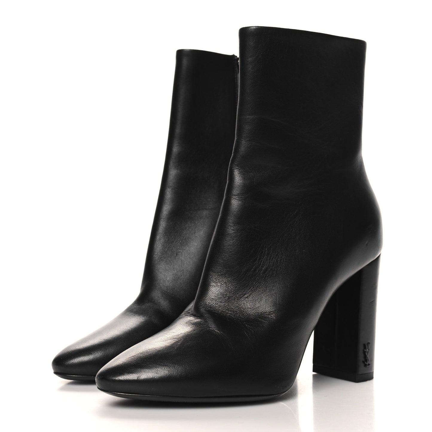Nappa Vendome Loulou Ankle Zip Boot 35.5 Black
