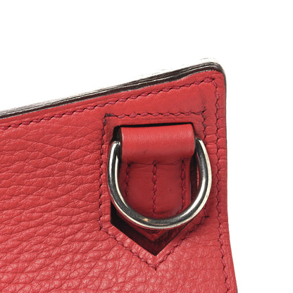 Hermes Taurillon Clemence Jypsiere 28 Bougainvillea 11 of 11