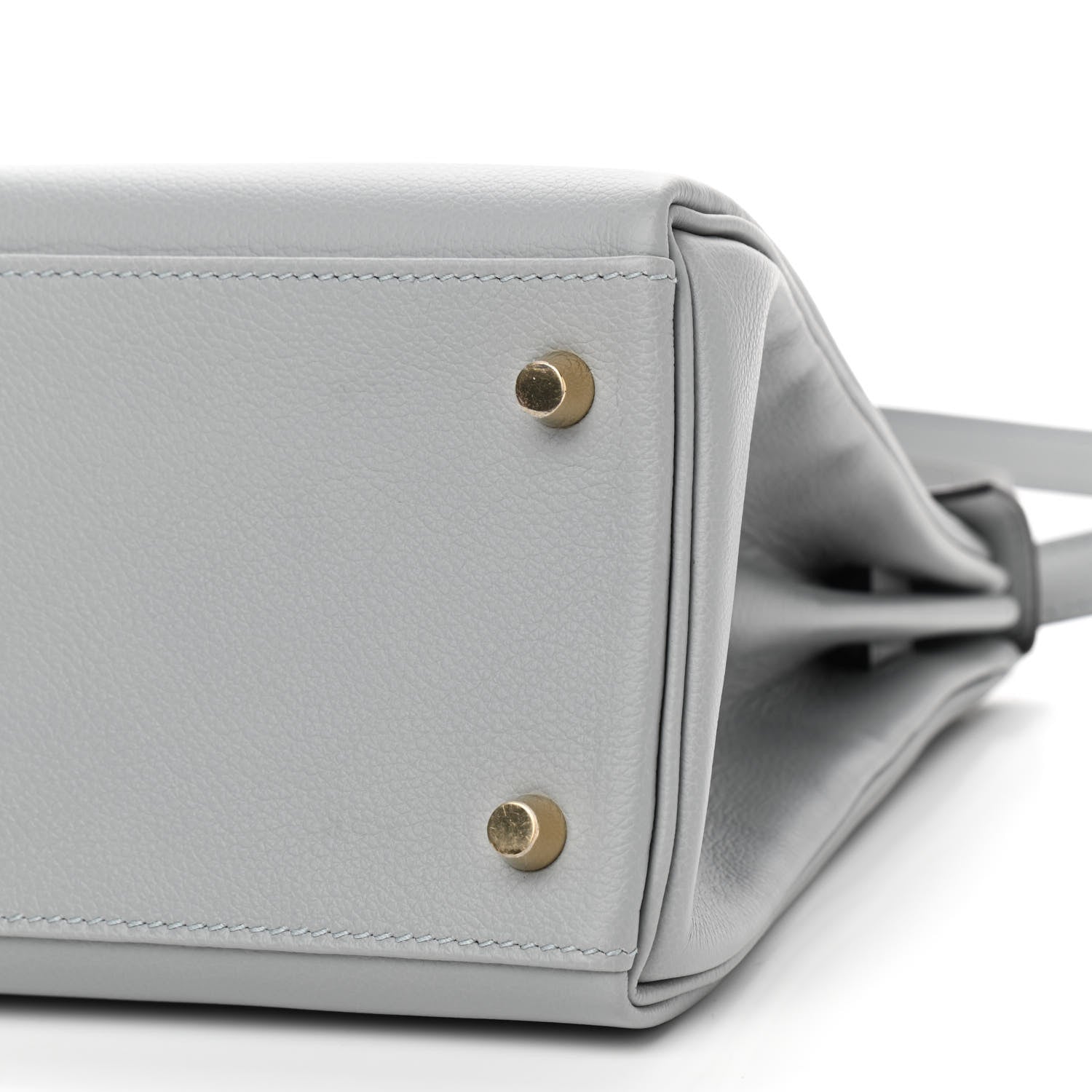 Hermes Evercolor Kelly Retourne 28 Bleu Glacier 6 of 8