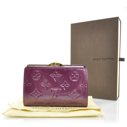 Louis Vuitton Vernis French Purse Wallet Violet 2 of 7