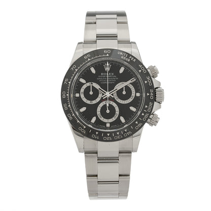 Rolex Stainless Steel 40mm Oyster Perpetual Cosmograph Daytona Watch Black 116500LN 1 of 5