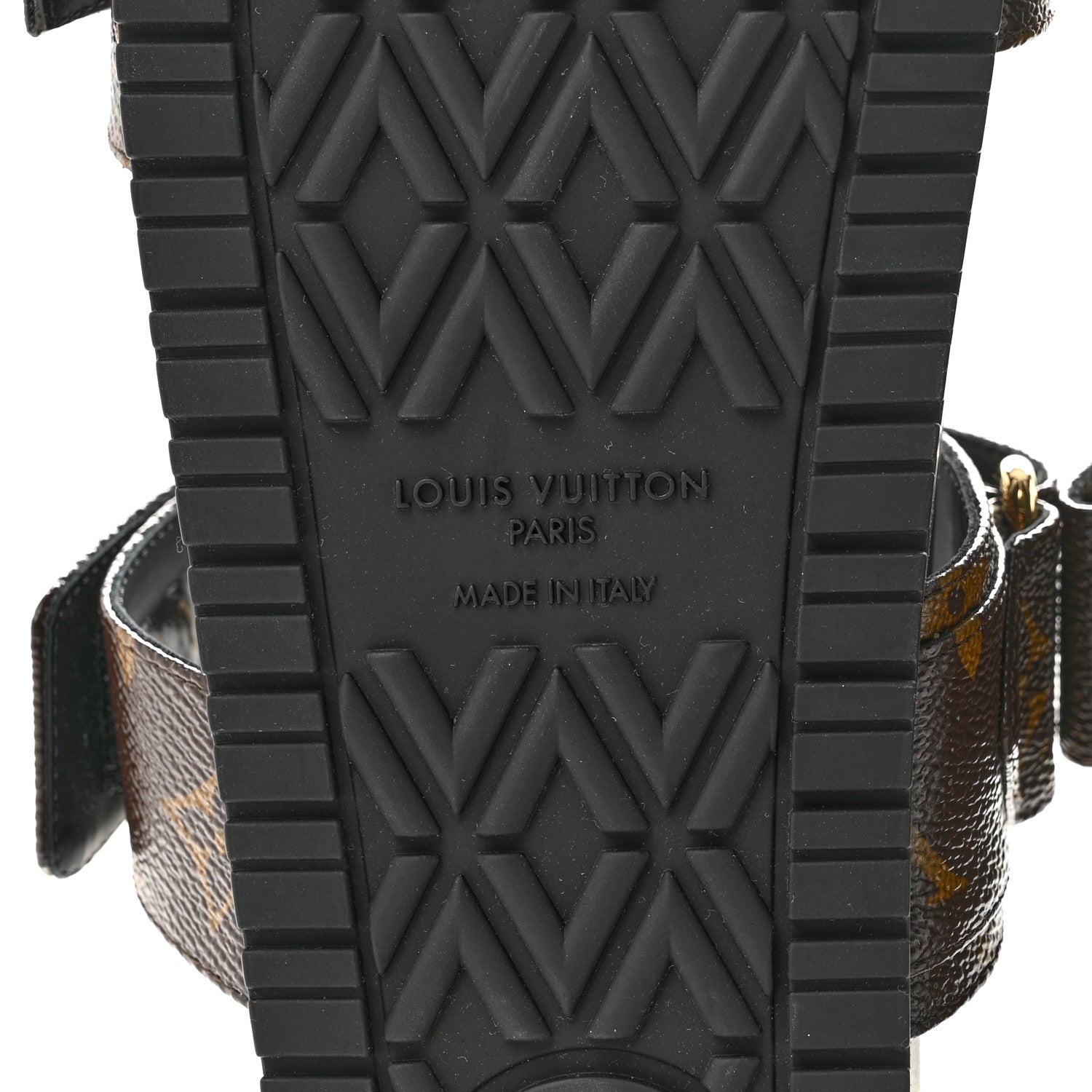 Louis Vuitton Monogram Bom Dia Mule Sandals 38.5 Black 8 of 10