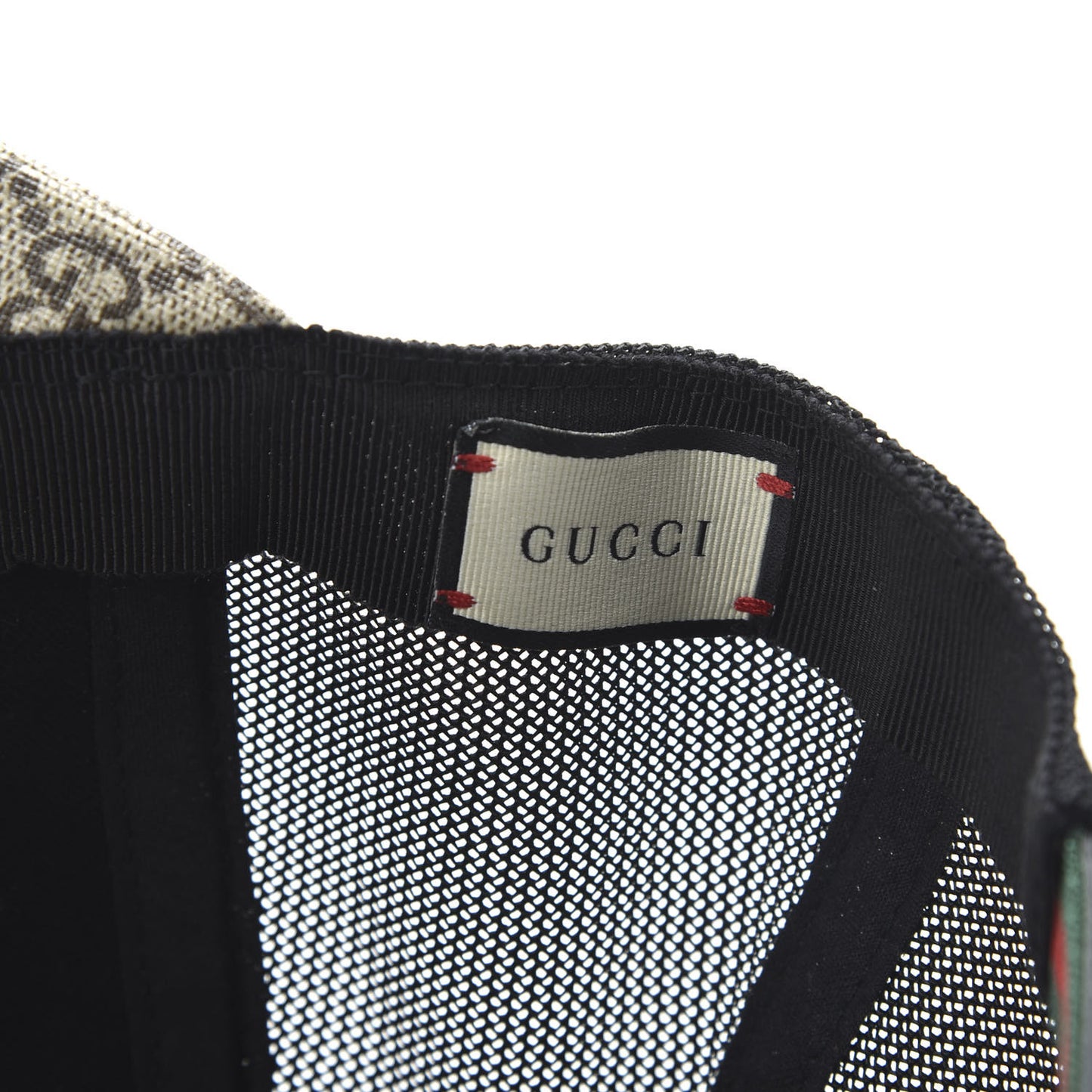 GG Supreme Monogram Kingsnake Print Baseball Hat XS 56 Beige
