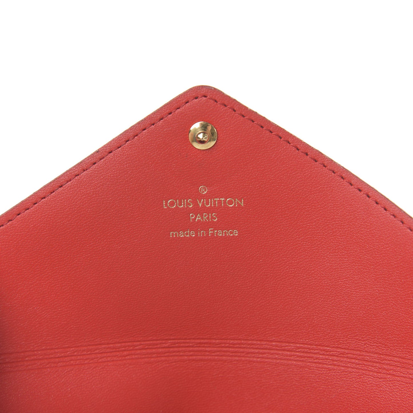 Monogram Medium Kirigami Pochette Insert Coquelicot