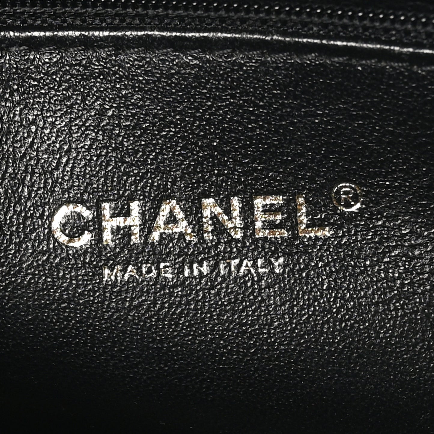 Caviar Lizard Quilted Coco Handle Bowler Black