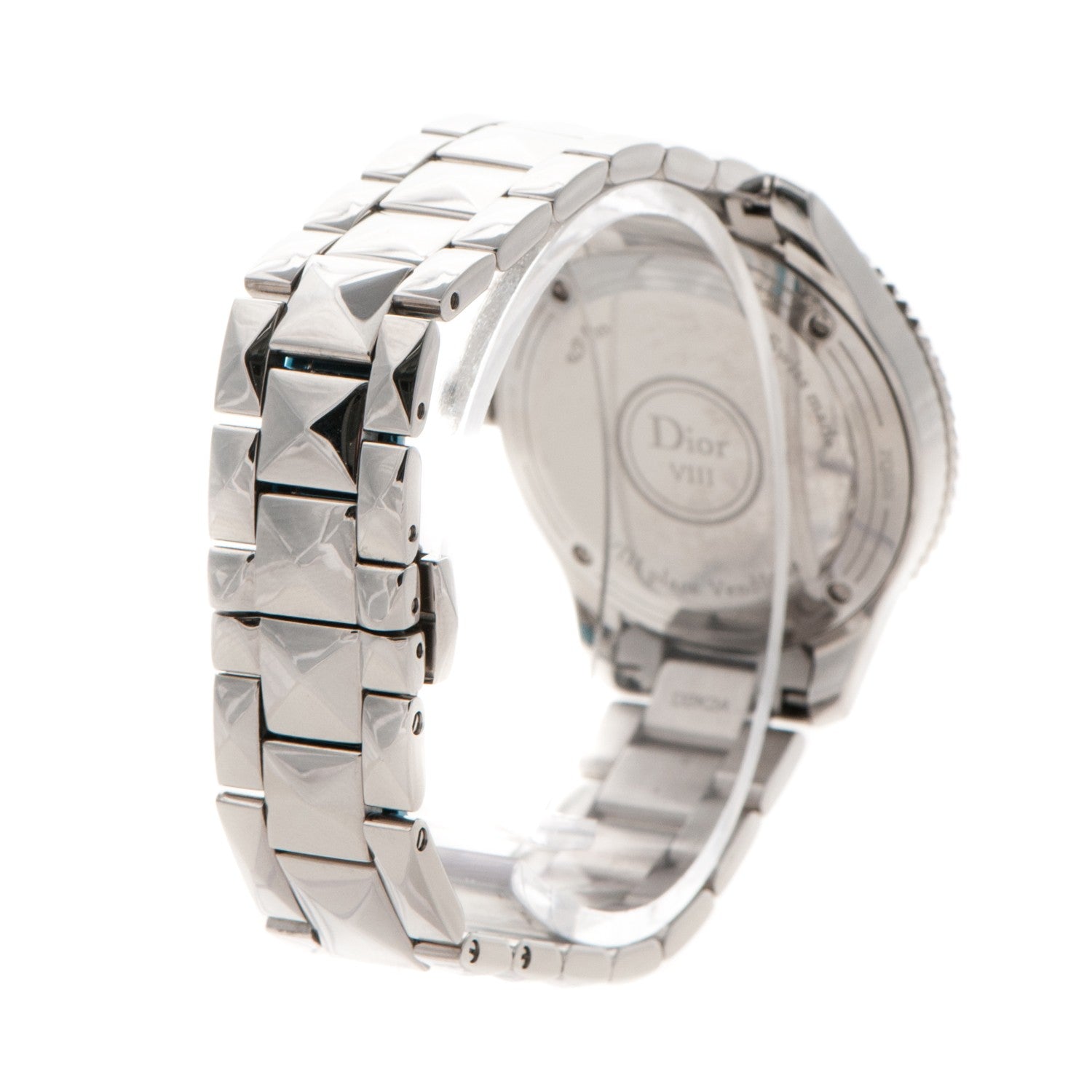 Christian Dior Stainless Steel Mother of Pearl 32mm Dior VIII Montaigne Quartz Watch 4 of 7