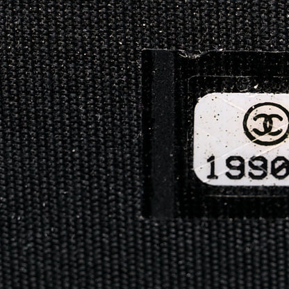 Chanel Caviar Quilted Small Boy Zip Around Wallet Black 7 of 8