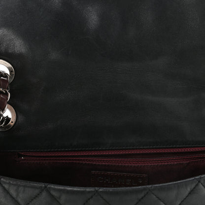 Chanel Iridescent Calfskin Medium In The Mix Flap Black 10 of 11