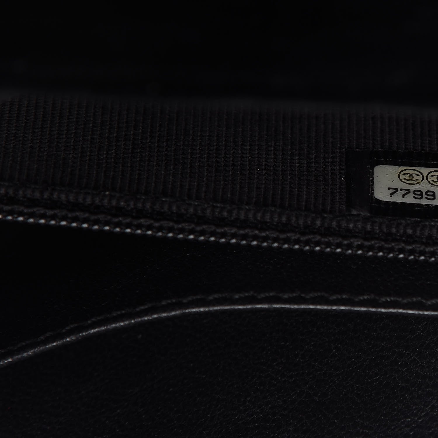 Chanel Velvet Quilted Evening Bag Black 10 of 12
