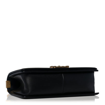 Chanel Calfskin Quilted Medium Boy Flap Black 3 of 11