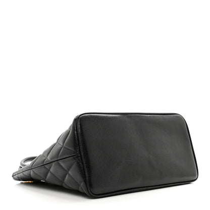 Chanel Caviar Quilted Medallion Tote Black 4 of 10