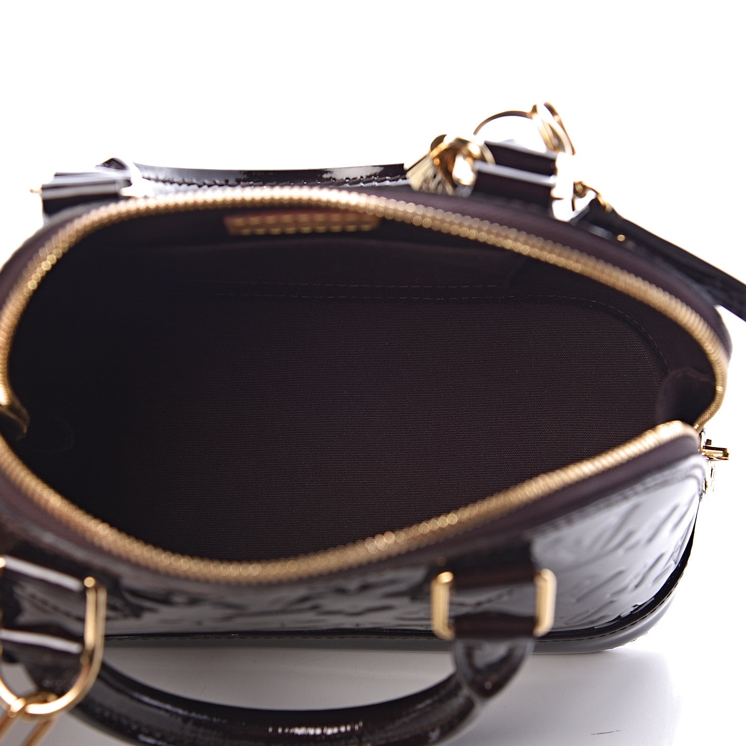 Louis Vuitton Vernis Alma BB Amarante 5 of 16